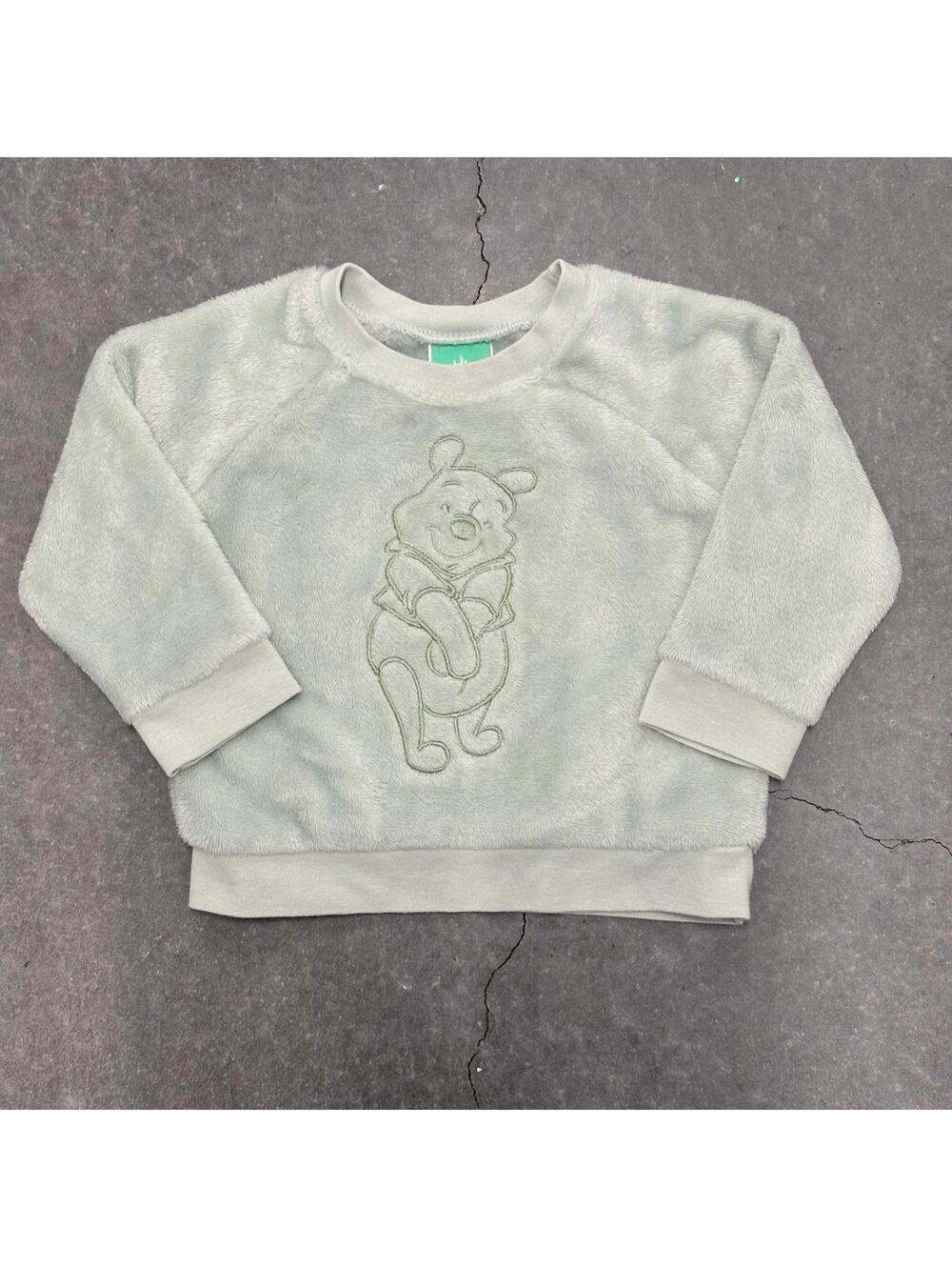 Disney Baby Winnie The Pooh Fluffy Crewneck Sweater
